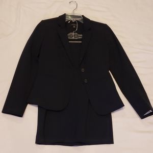 Ann Taylor Navy Skirt Suit